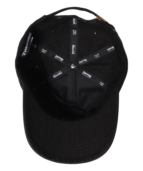 THRASHER スラッシャー THR-C02 メンズ 帽子 キャップ KK D6(BKBK-F)
