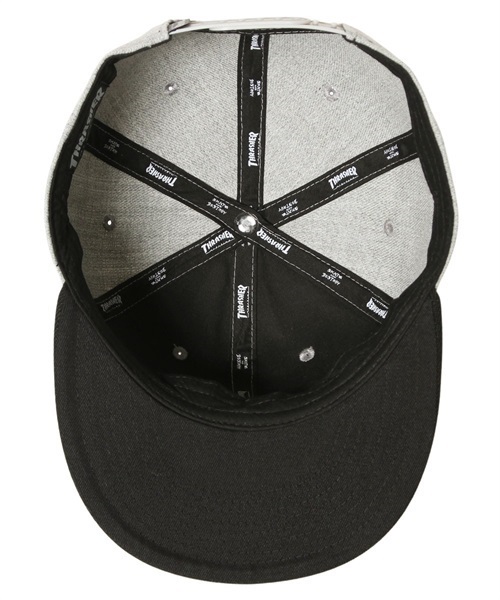THRASHER スラッシャー THR-C03 メンズ 帽子 キャップ KK D6(GYBK-F)