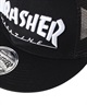 THRASHER/スラッシャー THR-C04 メンズ 帽子 キャップ KK D6(BK-F)