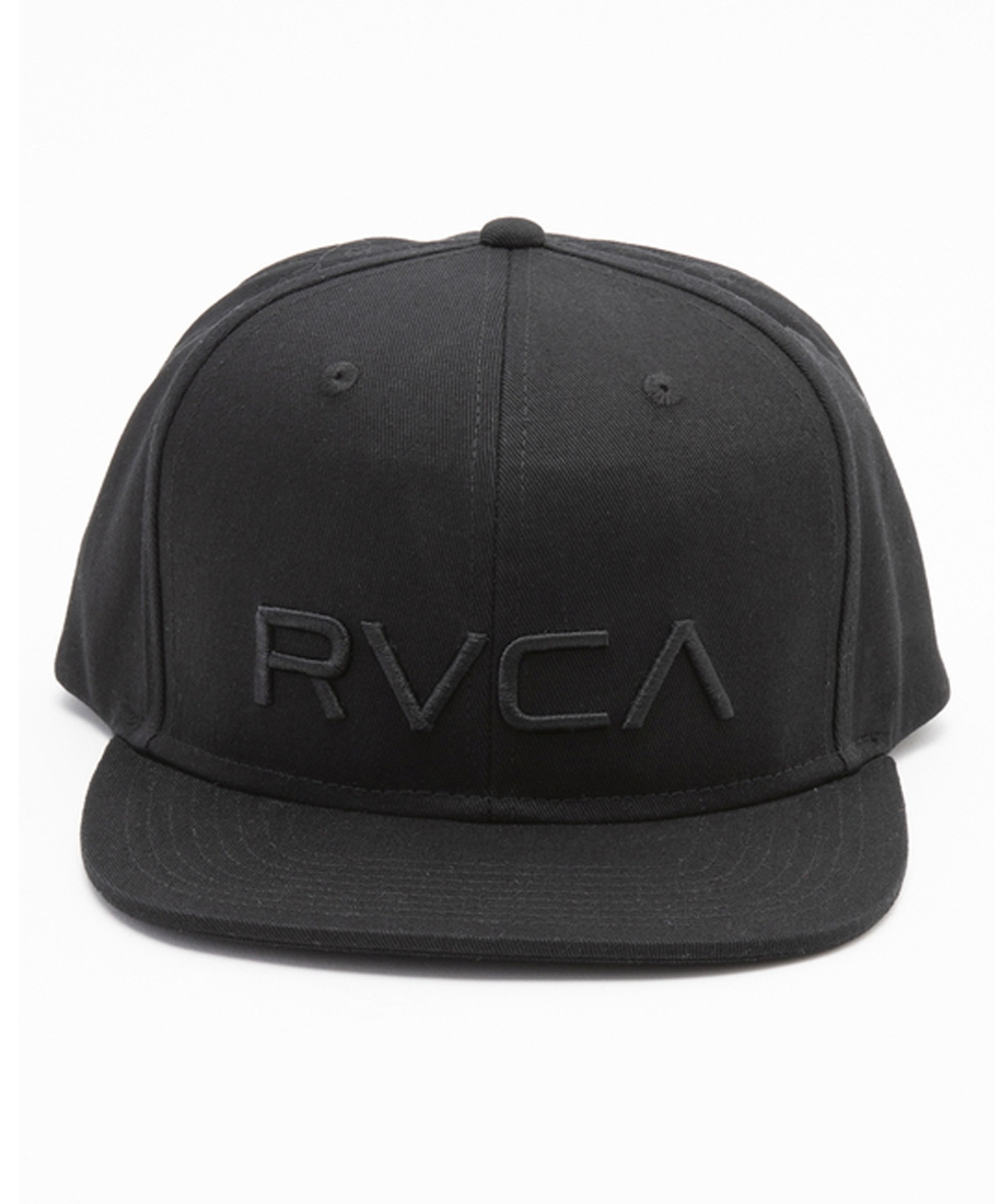 RVCA/ルーカ WILL SNAPBACKII キャップ 帽子 フリーサイズ BE041-911(BLK-FREE)