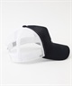 RVCA/ルーカ RECESSION TRUCKER キャップ 帽子 フリーサイズ メッシュ BE041-913(BLK-FREE)