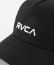 RVCA/ルーカ RECESSION TRUCKER キャップ 帽子 フリーサイズ メッシュ BE041-913(MYV-FREE)