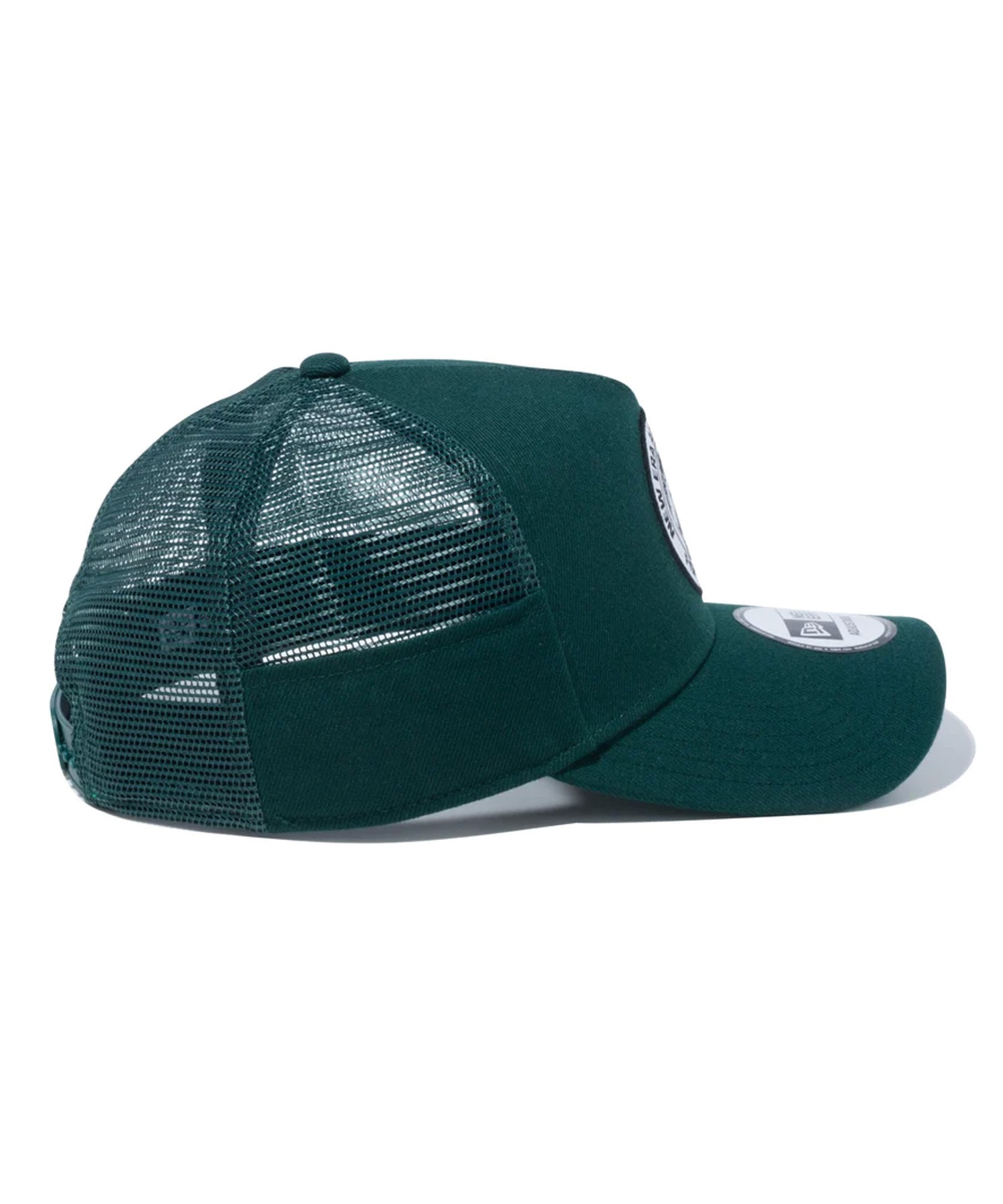 NEW ERA/ニューエラ 9FORTY A-Frame トラッカー New Era Angler's Club ブラックバス ダークグリーン キャップ 帽子 14110111(DGRN-FREE)