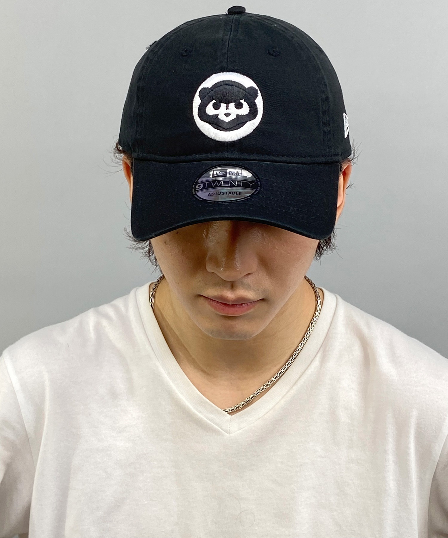 NEW ERA/ニューエラ 9TWENTY シカゴ・カブス ブラック×ホワイト