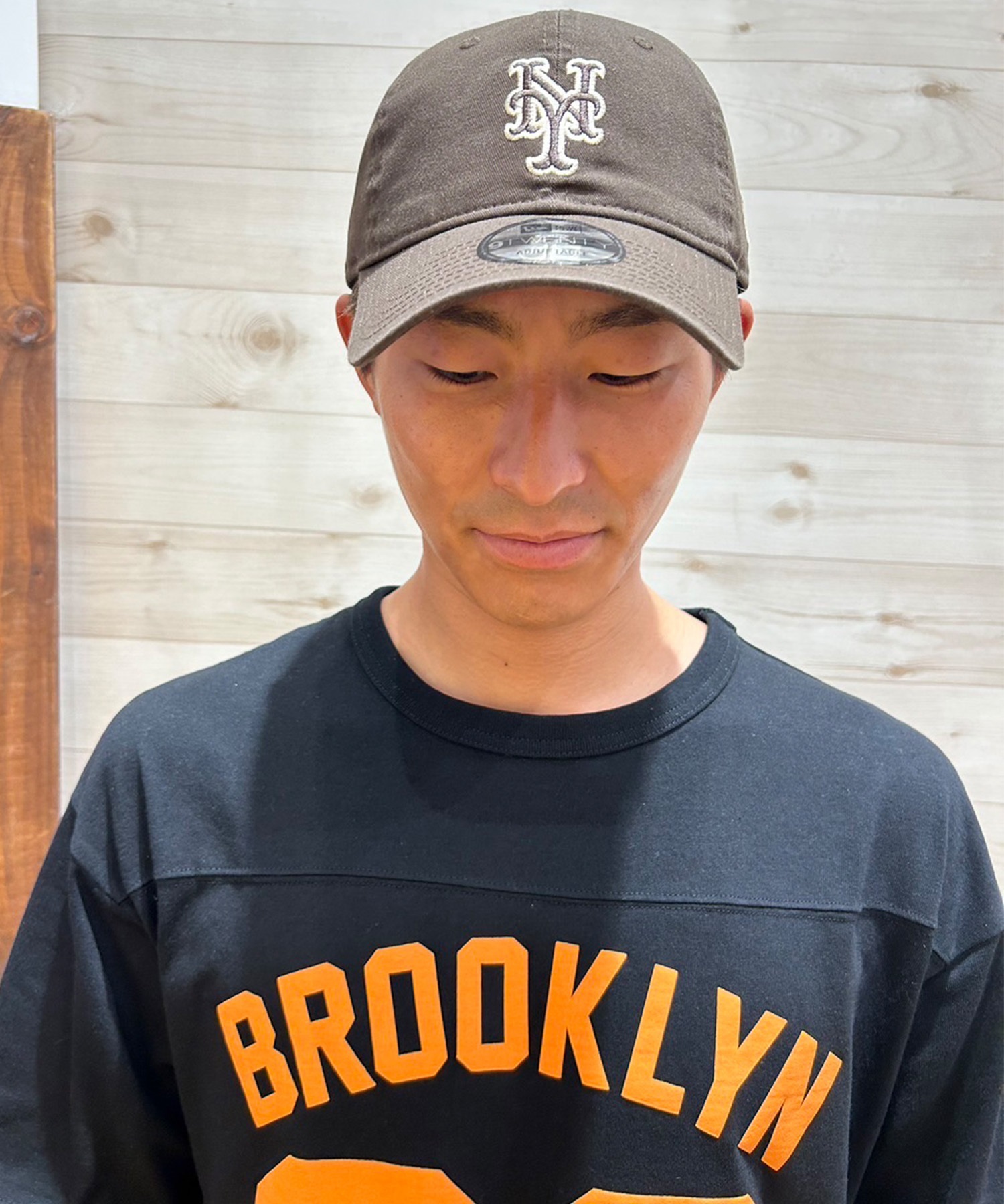 NEW ERA/ニューエラ 9TWENTY ニューヨーク・メッツ ウォルナット キャップ 帽子 14329639 ムラサキスポーツ限定(IVR-FREE)