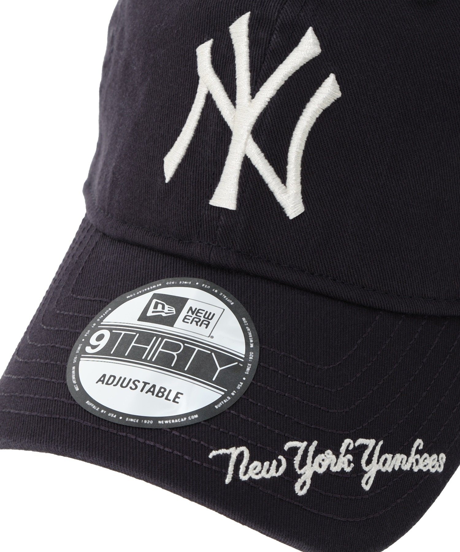 NEW ERA/ニューエラ 9THIRTY ニューヨーク・ヤンキース VISOR LOGO NVY 14109762 キャップ(NVY-F)