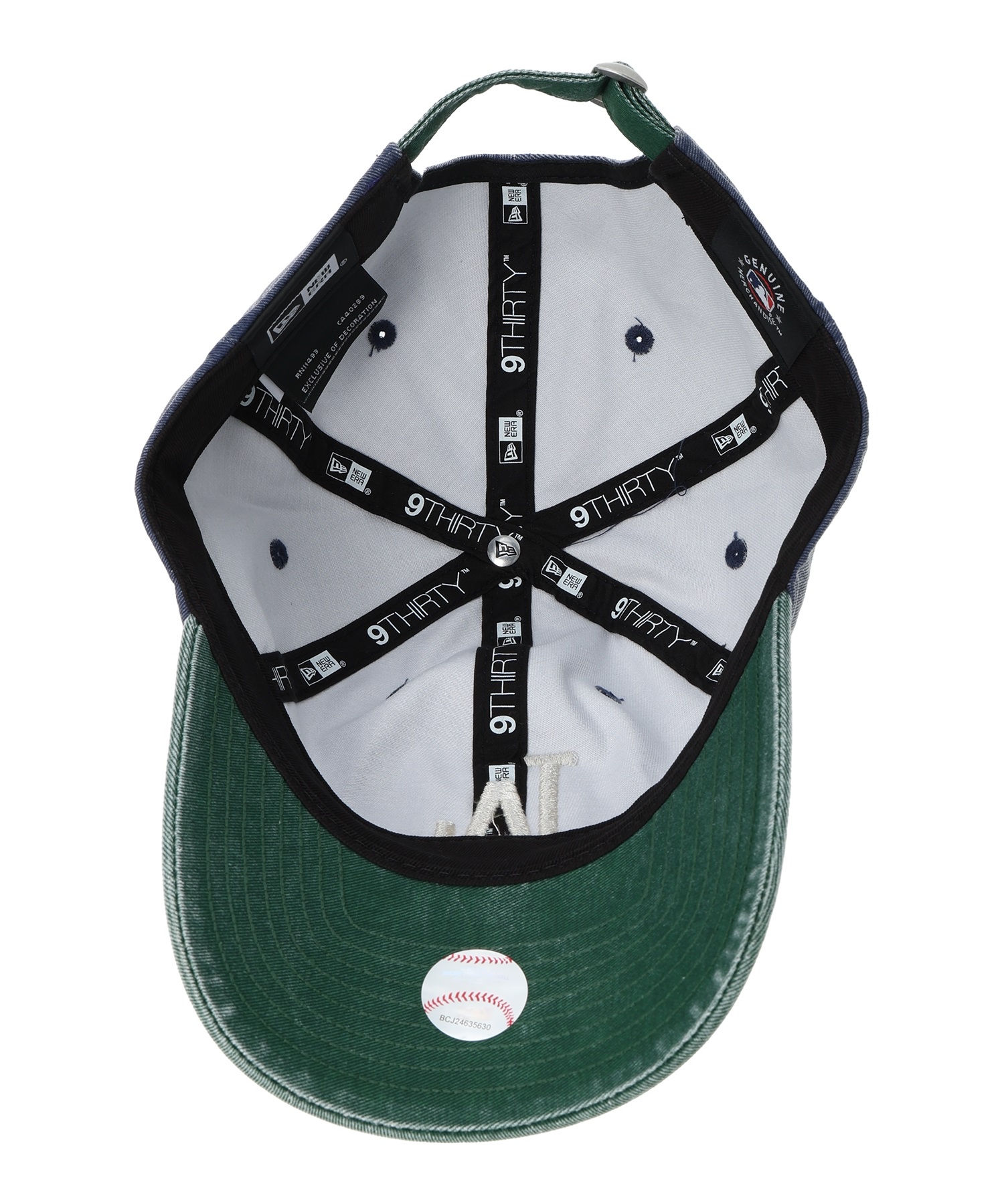 NEW ERA/ニューエラ 9THIRTY LOSDOD VISOR LOGO DBL 14109771 キャップ(BLGR-F)