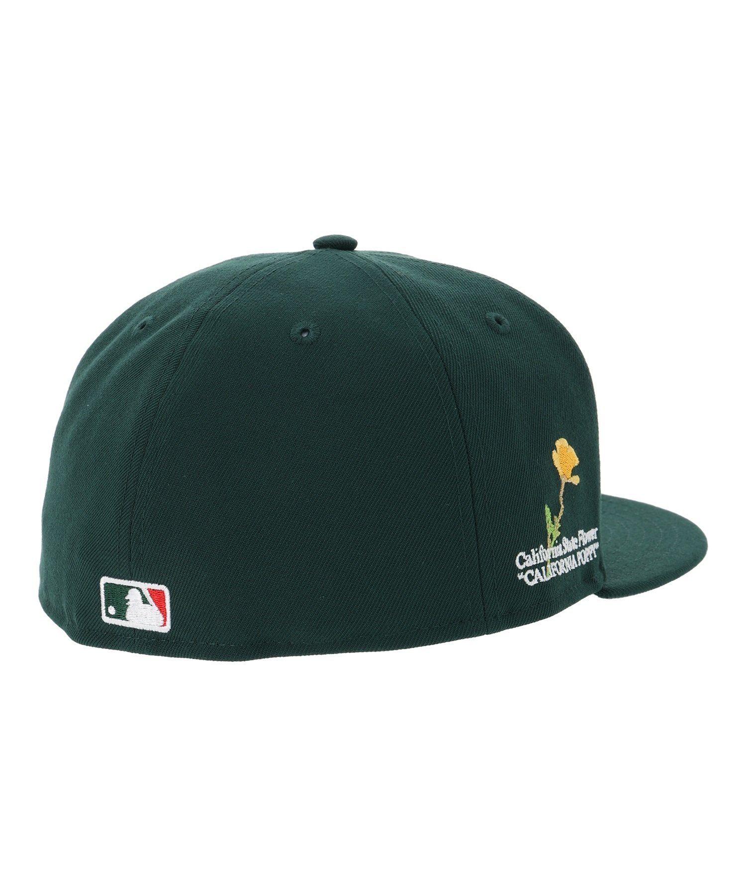 NEW ERA ニューエラ 59FIFTY MLB State Flowers ロサンゼルス・ドジャース ダークグリーン キャップ 帽子 14109898(DGRN-7)
