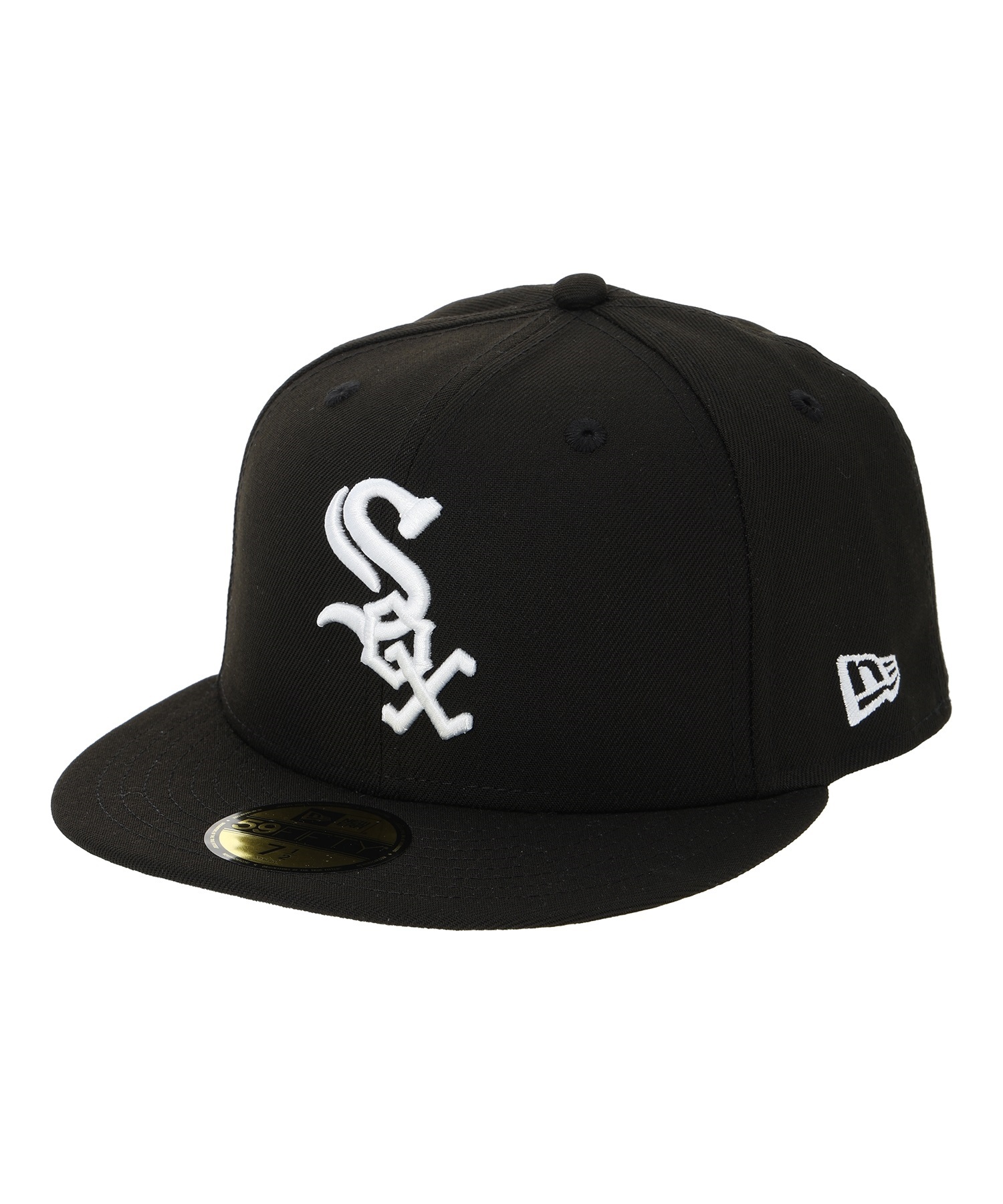 NEW ERA ニューエラ 59FIFTY MLB State Flowers シカゴ・ホワイトソックス ブラック キャップ 帽子 14109910(BLK-7)