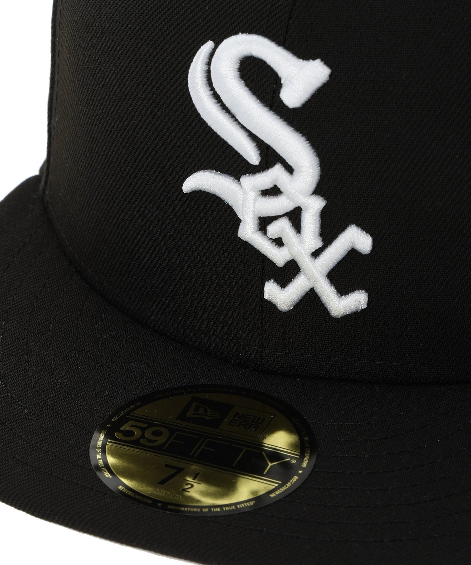 NEW ERA ニューエラ 59FIFTY MLB State Flowers シカゴ・ホワイトソックス ブラック キャップ 帽子 14109910(BLK-7)