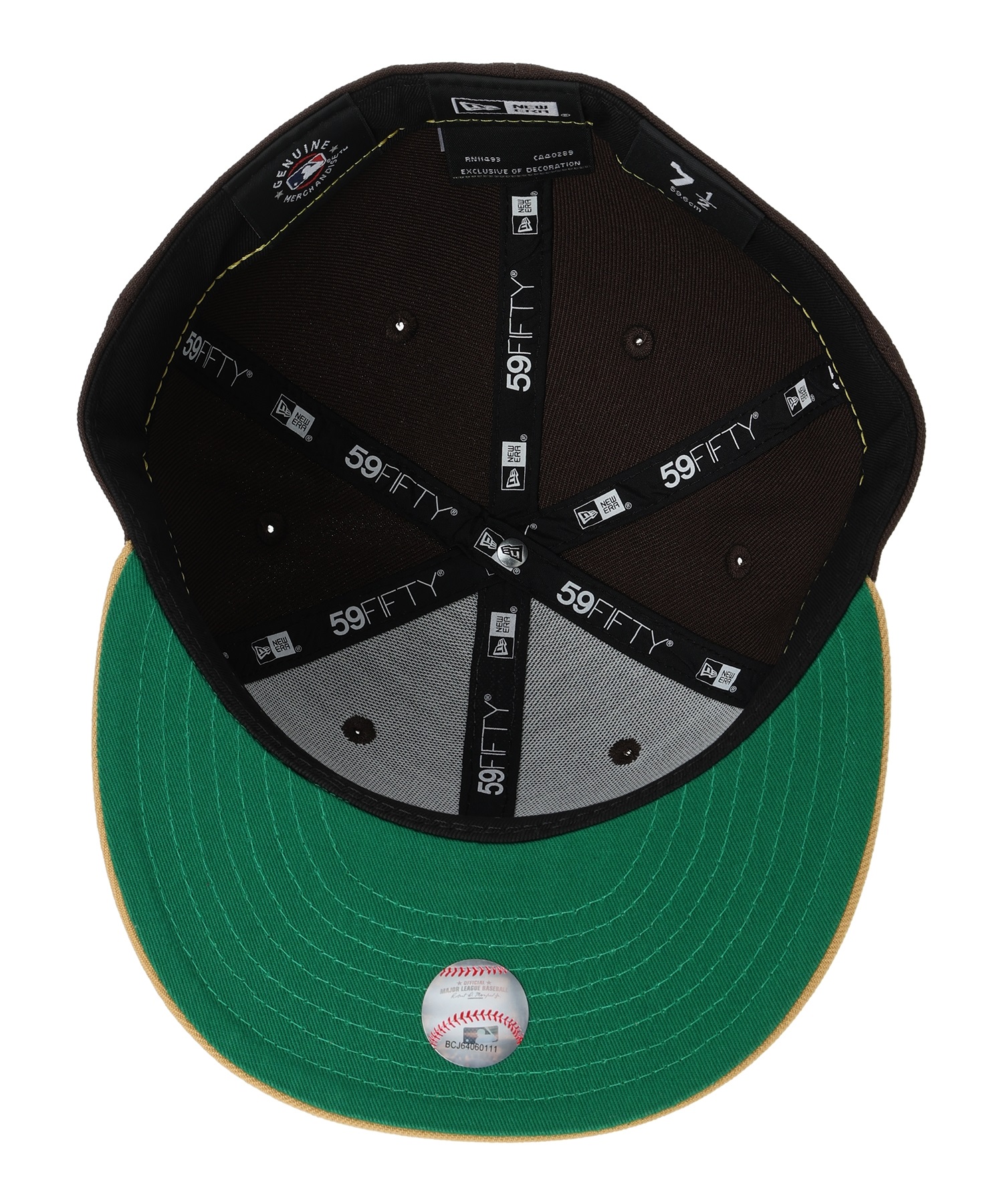 NEW ERA/ニューエラ 59FIFTY GORO ニューヨーク・メッツ BRN BRZ 14124658 キャップ(BRBE-7)