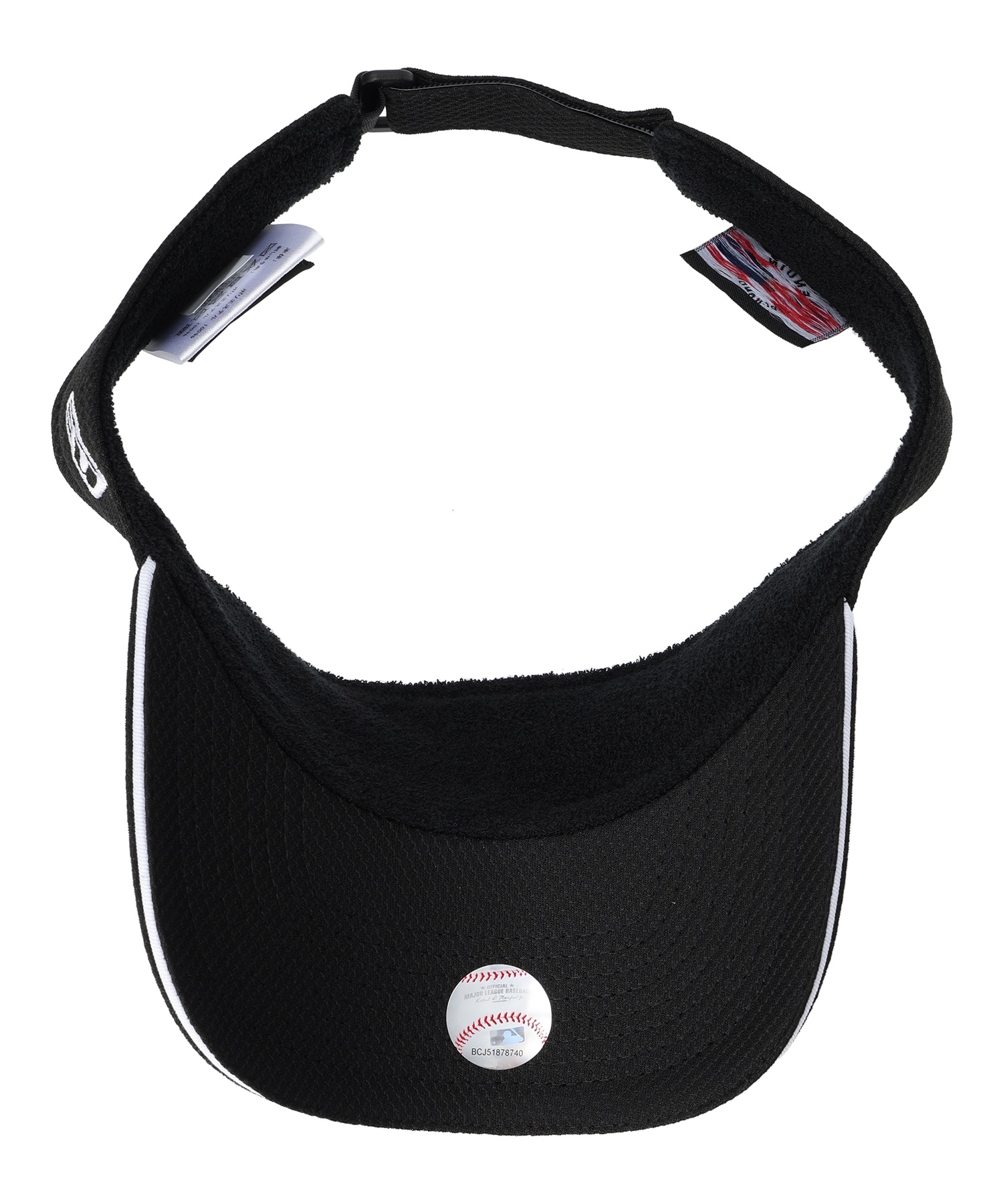 NEW ERA ニューエラ SUN VISOR LOSDOD BLACK MS 14324455 キャップ サンバイザー(BLK-F)