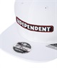 NEW ERA ニューエラ × INDEPENDENT インディペンデント 9FIFTY Original Fit キャップ 帽子 14299642 14299643 ムラサキスポーツ限定(WHT-ONESIZE)