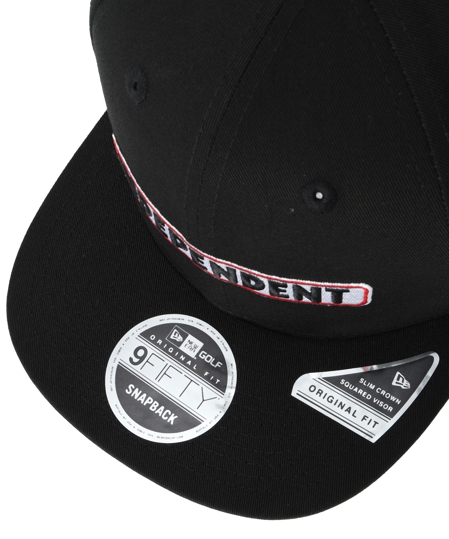 NEW ERA ニューエラ × INDEPENDENT インディペンデント 9FIFTY Original Fit キャップ 帽子 14299642 14299643 ムラサキスポーツ限定(BLK-ONESIZE)