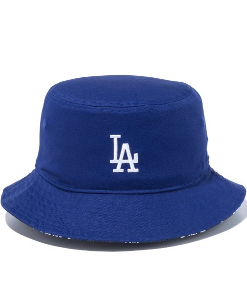 NEW ERA/ニューエラ バケット01 MLB Reversible Hat リバーシブルハット 13327994 帽子 バケットハット ロサンゼルス・ドジャース ダークロイヤル JJ3 H29(DROY-SM)