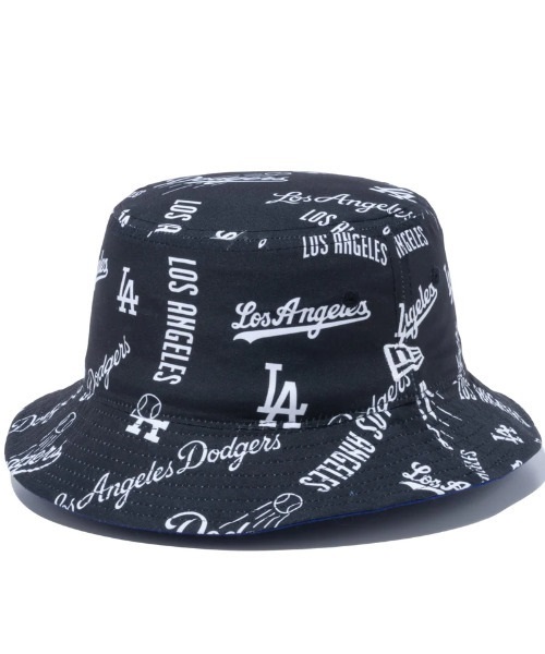 NEW ERA/ニューエラ バケット01 MLB Reversible Hat リバーシブルハット 13327994 帽子 バケットハット ロサンゼルス・ドジャース ダークロイヤル JJ3 H29(DROY-SM)