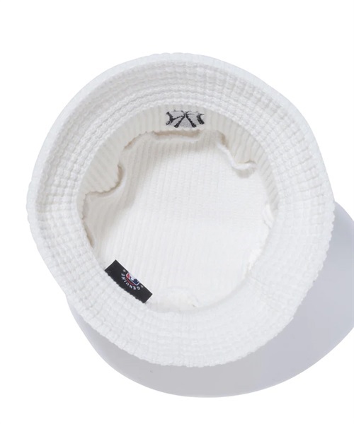 NEW ERA/ニューエラ ニットバケット Knit Bucket ニューヨーク・ヤンキース アイボリー ハット バケハ 13750562(IVR-FREE)