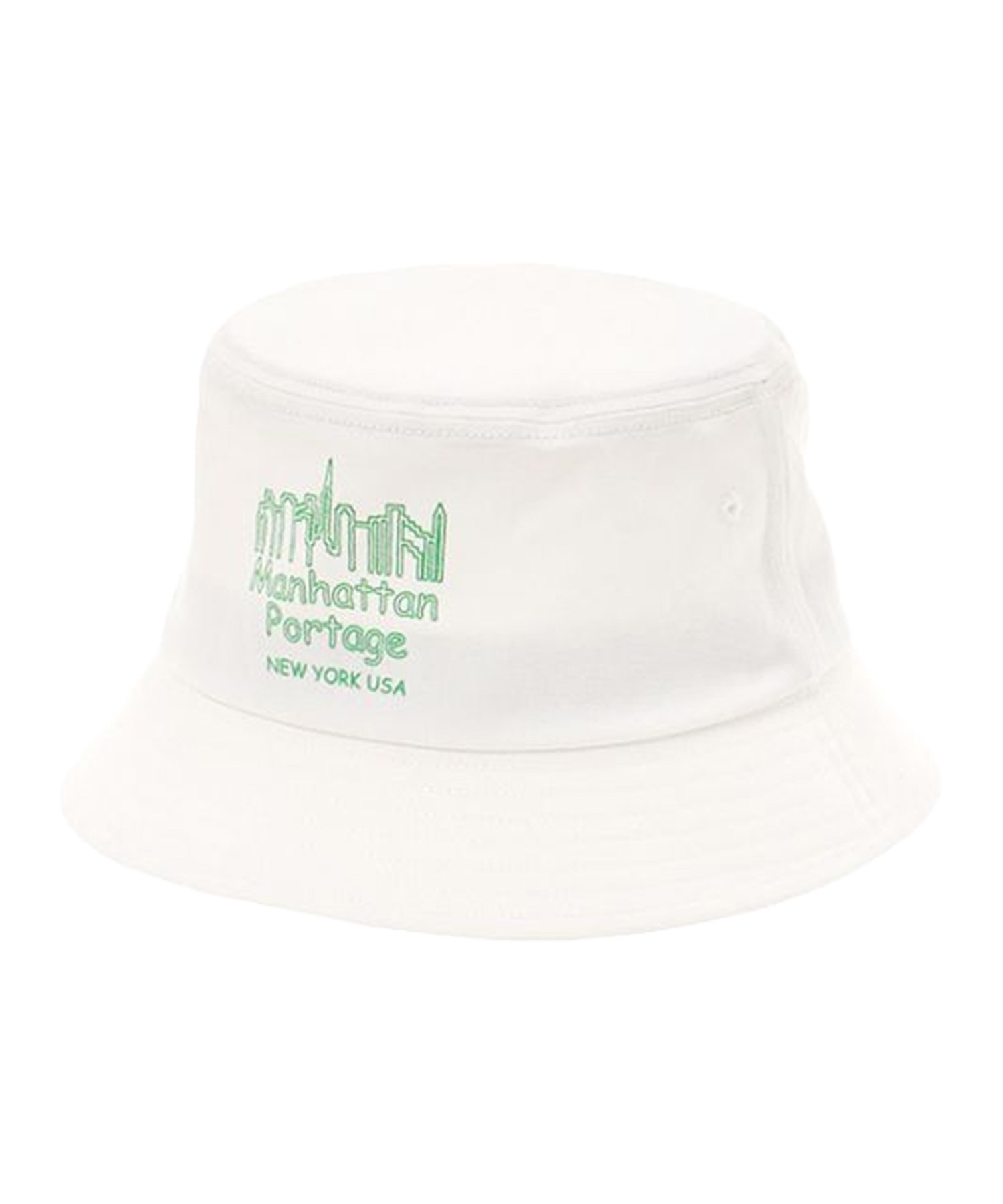 Manhattan Portage/マンハッタンポーテージ Print Bucket Hat バケットハット バケハ 帽子 フリーサイズ 2WAY MP212(WT/GR-FREE)
