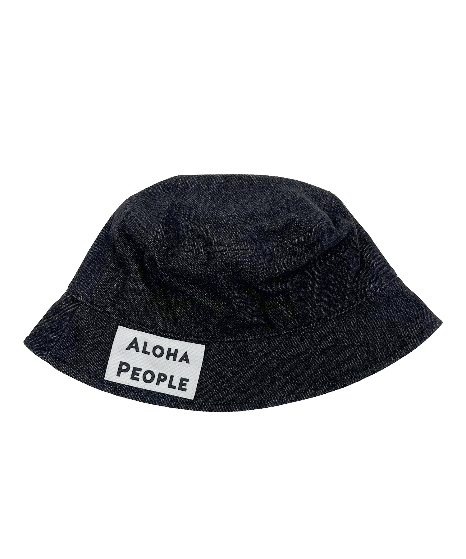 ALOHA PEOPLE/アロハピープル ハット デニム バケットハット バケハ 帽子 AP23AW005-DD9(BLK-FREE)