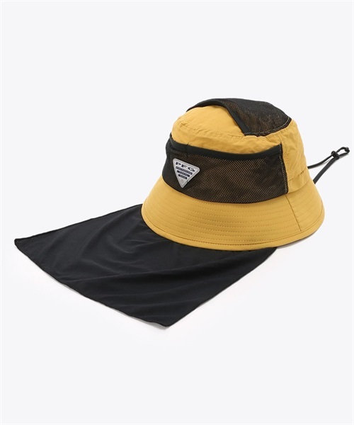 Columbia コロンビア Roberts Lake Sunshade Bucket ロバーツレイクサンシェードバケット PU5614 ハット 帽子 冷感 KK1 E8(YE-SM)