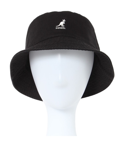 KANGOL カンゴール 230069602 メンズ 帽子 ハット サファリ バケットハット バケハ KK E11(BKBK-M)