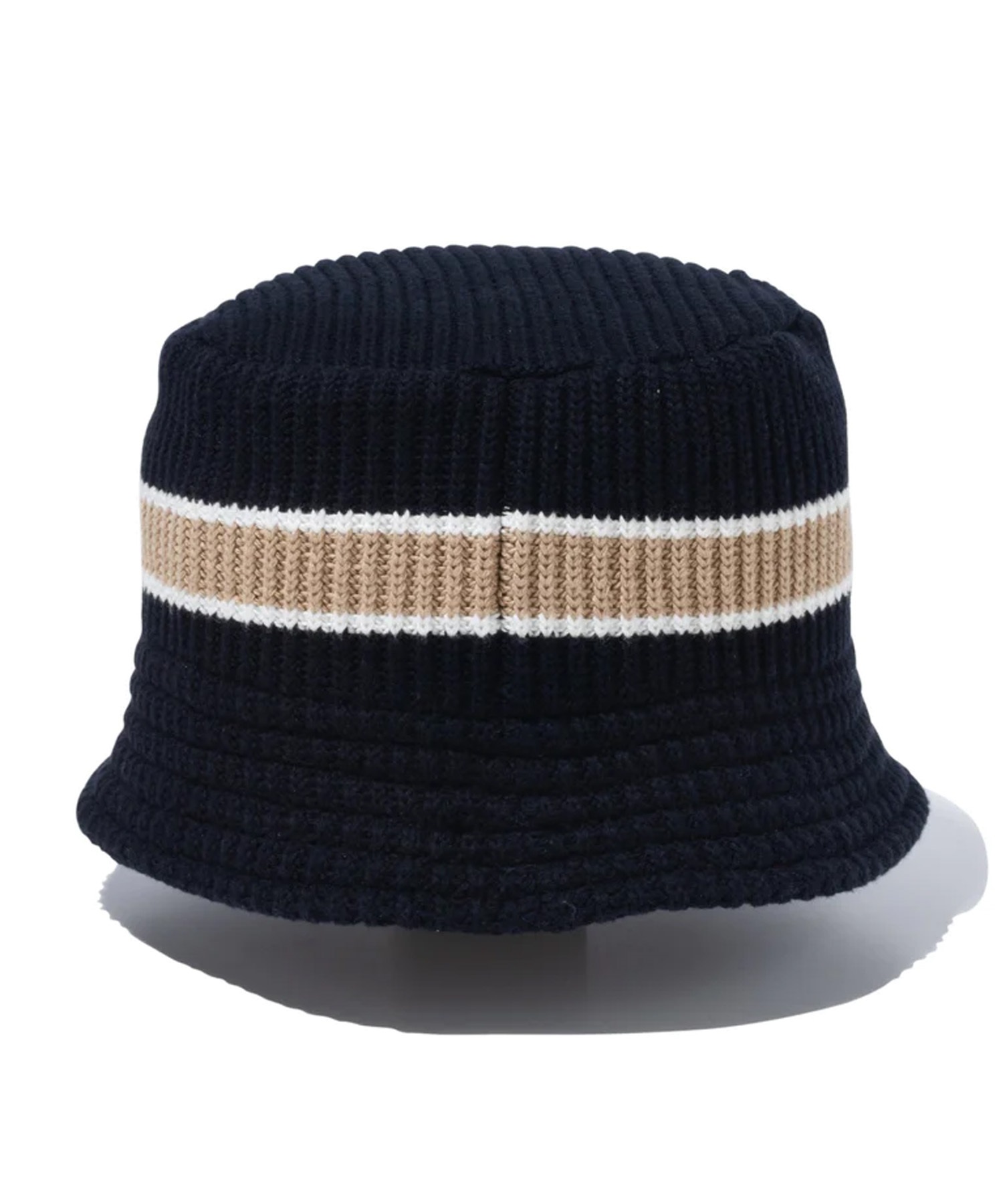 NEW ERA ニューエラ ニットバケット Knit Bucket ブラック アイボリー ベージュ バケットハット バケハ 帽子 14109472(BK/BE-FREE)