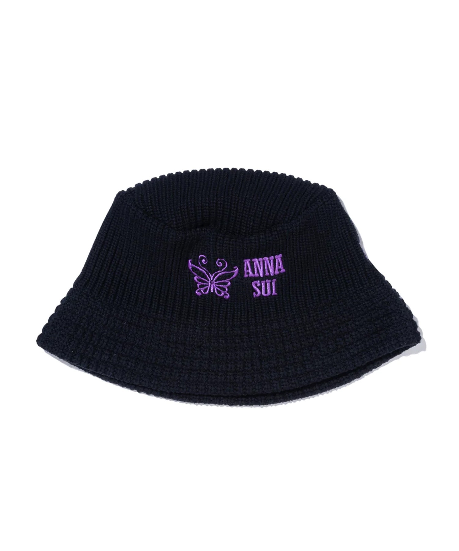 NEW ERA ニューエラ ニットバケット Knit Bucket ANNA SUI アナ スイ ブラック バケットハット バケハ 帽子 14124295(BLK-FREE)