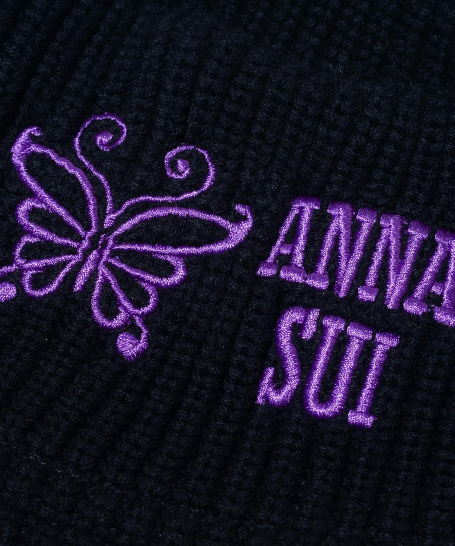 NEW ERA ニューエラ ニットバケット Knit Bucket ANNA SUI アナ スイ ブラック バケットハット バケハ 帽子 14124295(BLK-FREE)