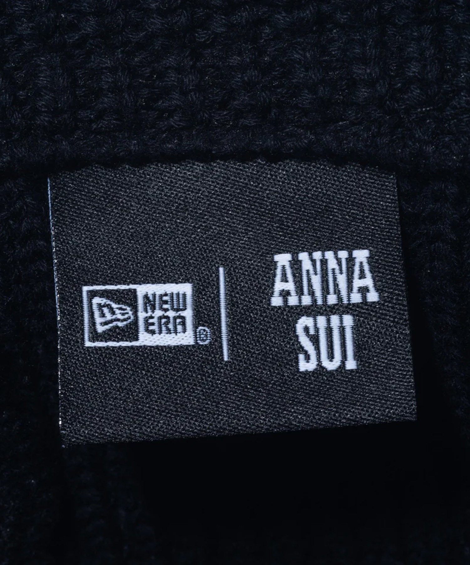 NEW ERA ニューエラ ニットバケット Knit Bucket ANNA SUI アナ スイ ブラック バケットハット バケハ 帽子 14124295(BLK-FREE)