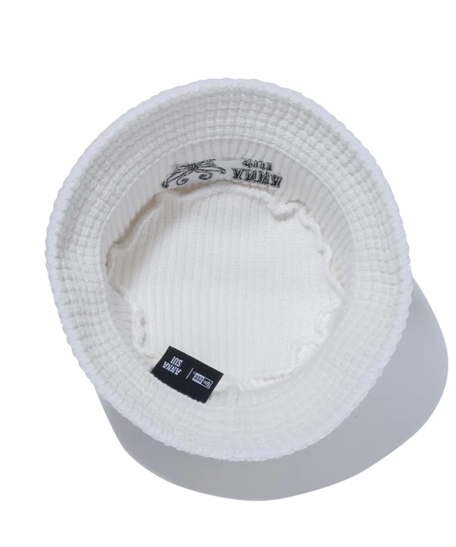 NEW ERA ニューエラ ニットバケット Knit Bucket ANNA SUI アナ スイ ホワイト バケットハット バケハ 帽子 14124294(WHI-FREE)