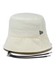 NEW ERA ニューエラ ハット 帽子 バケット01 セーラーブリム Sailor Brim Cord Strap Bucket ベーシック クロームホワイト 14109568(CRM-SM)