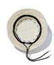 NEW ERA ニューエラ ハット 帽子 バケット01 セーラーブリム Sailor Brim Cord Strap Bucket ベーシック クロームホワイト 14109568(CRM-SM)