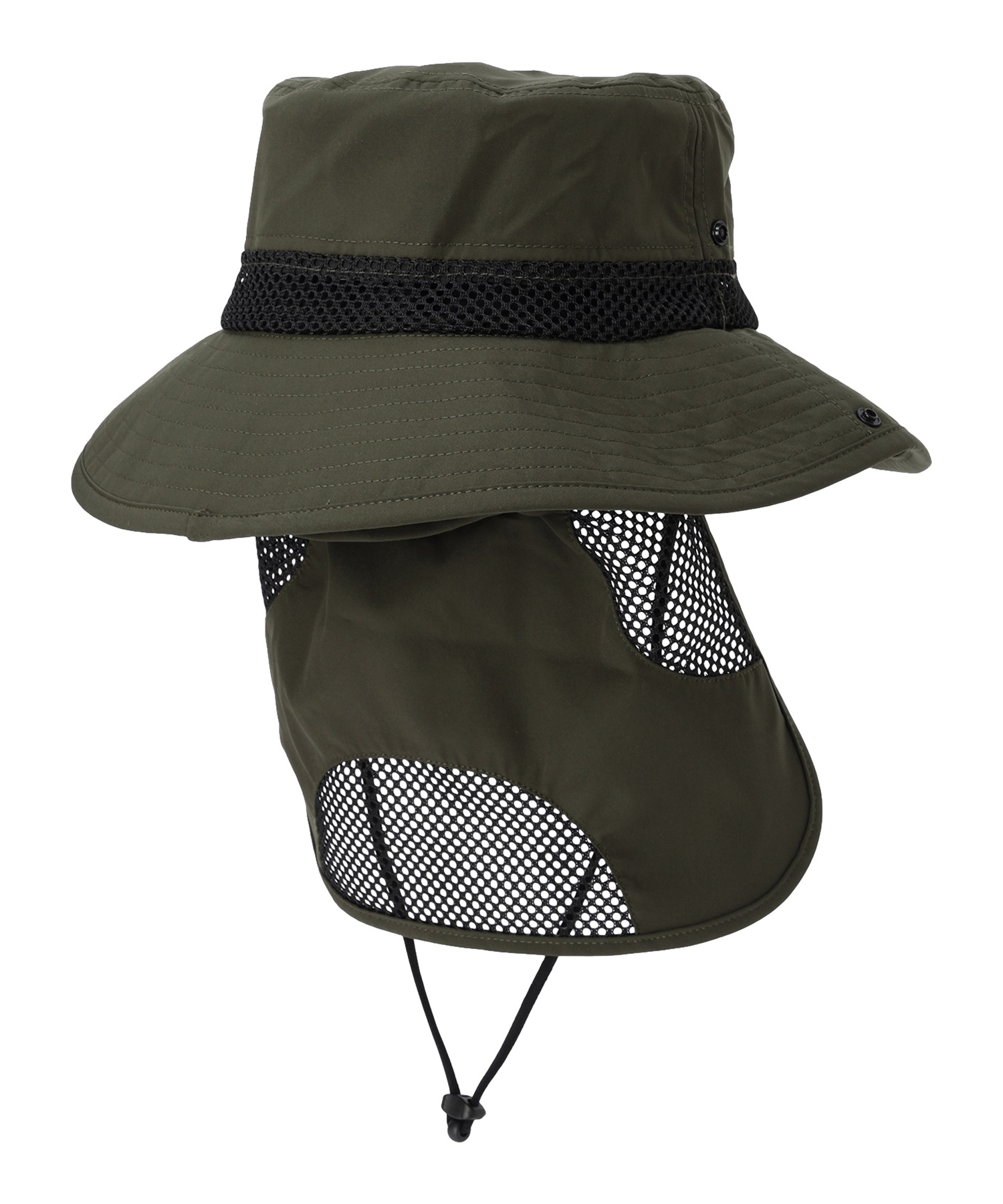 POLER ポーラー 2WAY SUNGUARDLONGBRIM 241MCV0332-OLV ハット