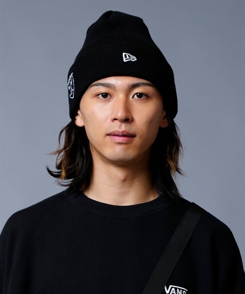 NEW ERA ニューエラ 13360599 ユニセックス 帽子 ハット ニット帽 ビーニー JJ3 J20(BLK-F)