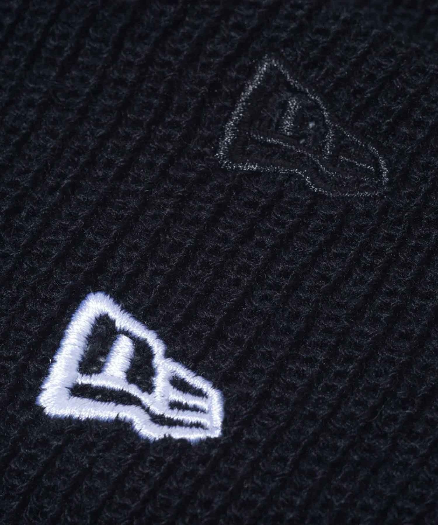NEW ERA/ニューエラ ビーニーソフト カフニット 3-Way ブラック ニット