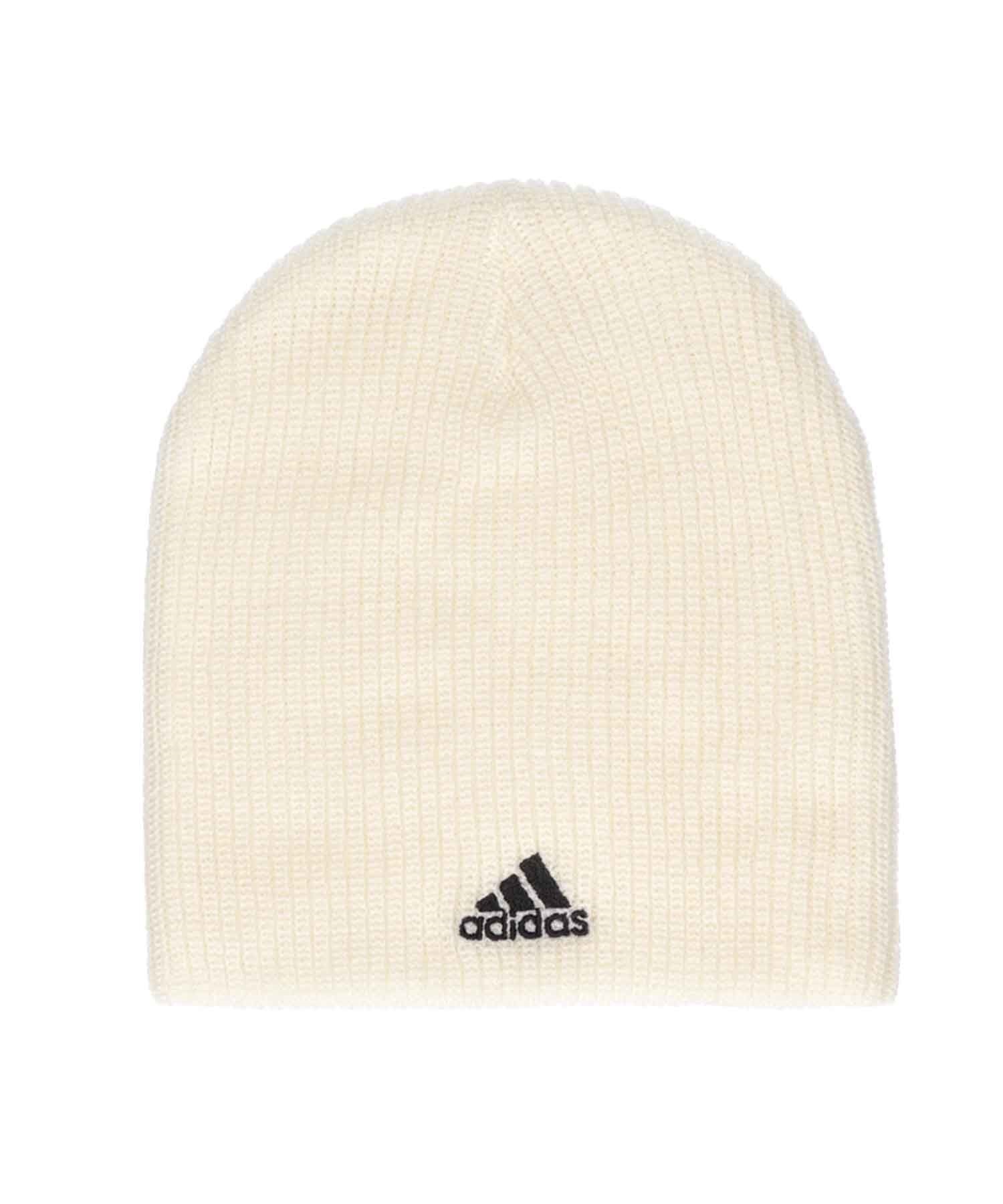 adidas/アディダス アクリルビーニー ニット帽 ADM BOS AC BEAINIE 234011004(WT/BK-FREE)