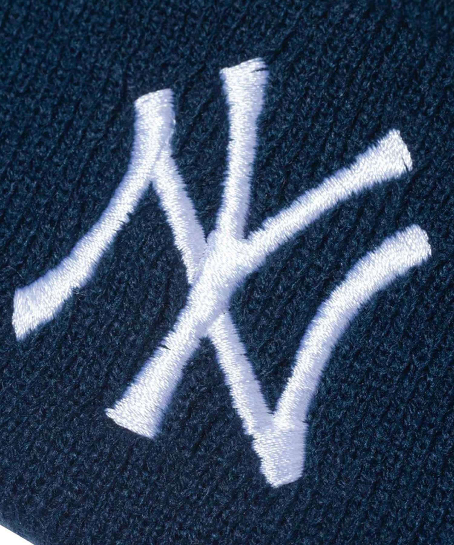 ニューエラ ニット帽 NY ベーシック カフニット JEAN MICHEL BASQUIAT ジャン=ミシェル・バスキア ニューヨーク・ヤンキース  ネイビー | Pay ID