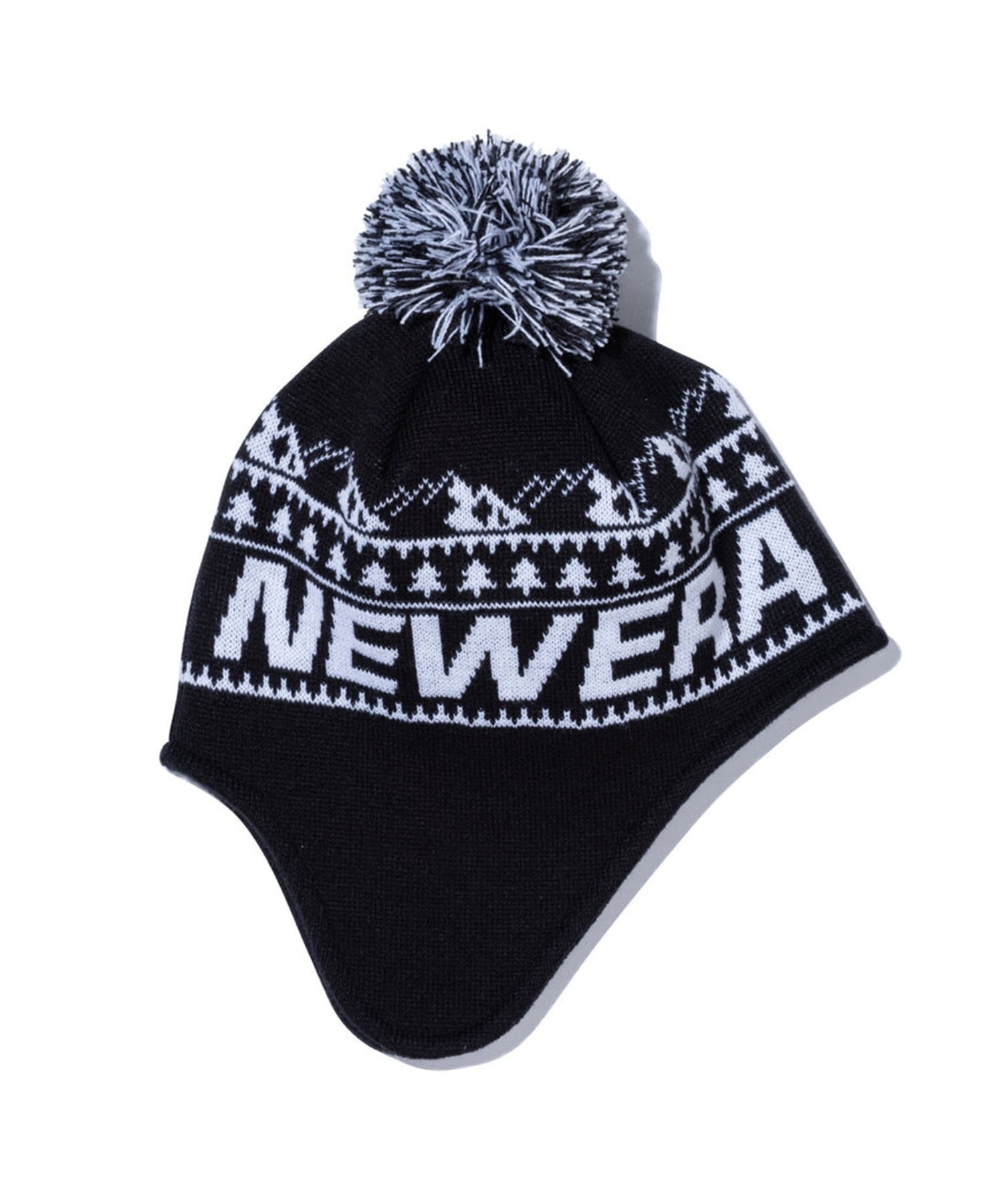 NEW ERA/ニューエラ ビーニー ニット帽 POM PON OD13772383 J.ERA(BLK-FREE)