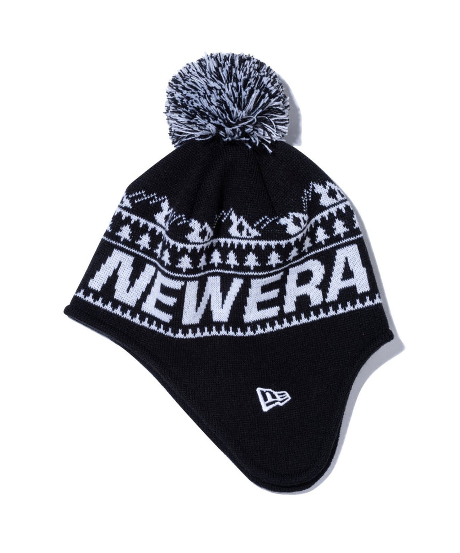 NEW ERA/ニューエラ ビーニー ニット帽 POM PON OD13772383 J.ERA(BLK-FREE)