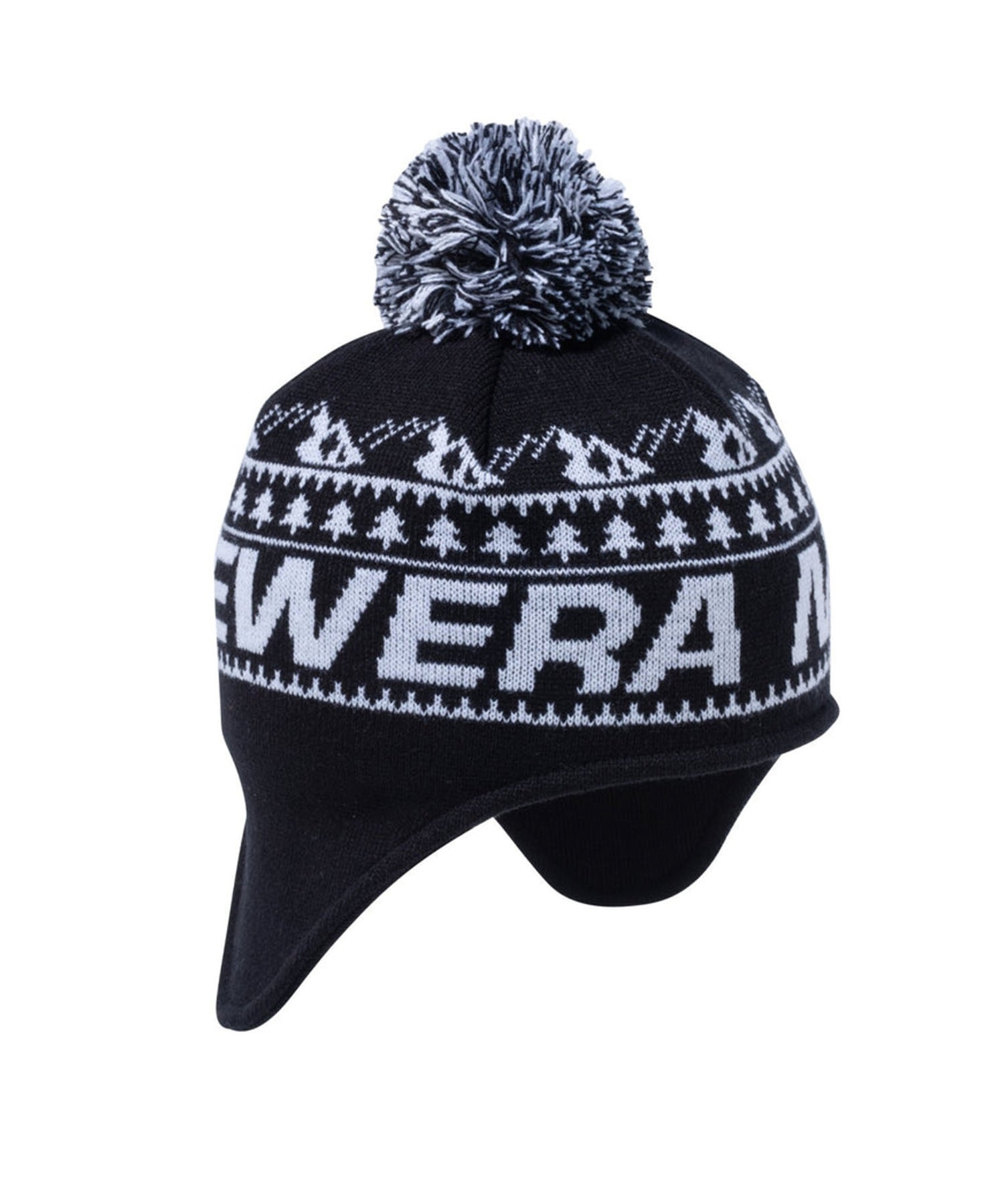 NEW ERA/ニューエラ ビーニー ニット帽 POM PON OD13772383 J.ERA(BLK-FREE)