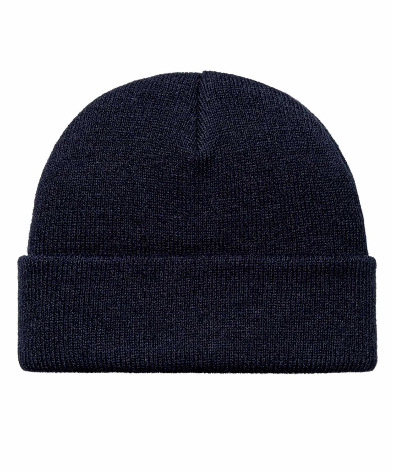 Carhartt/カーハート ビーニー ニット帽 ダブル STRATUS HAT LOW I025741(BLACK-FREE)