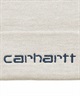 Carhartt/カーハート ビーニー ニット帽 ダブル SCRIPT BEANIE I030884(WAX/L-FREE)