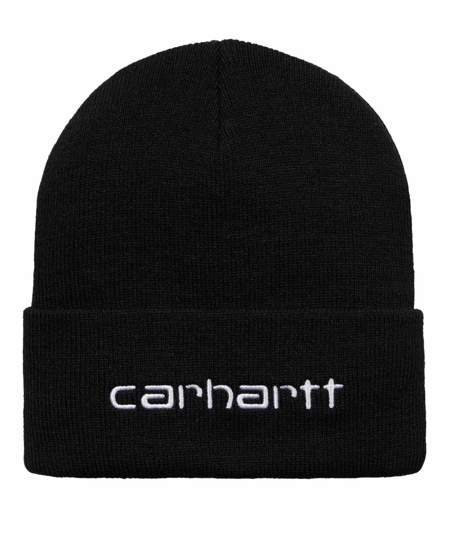 Carhartt/カーハート ビーニー ニット帽 ダブル SCRIPT BEANIE