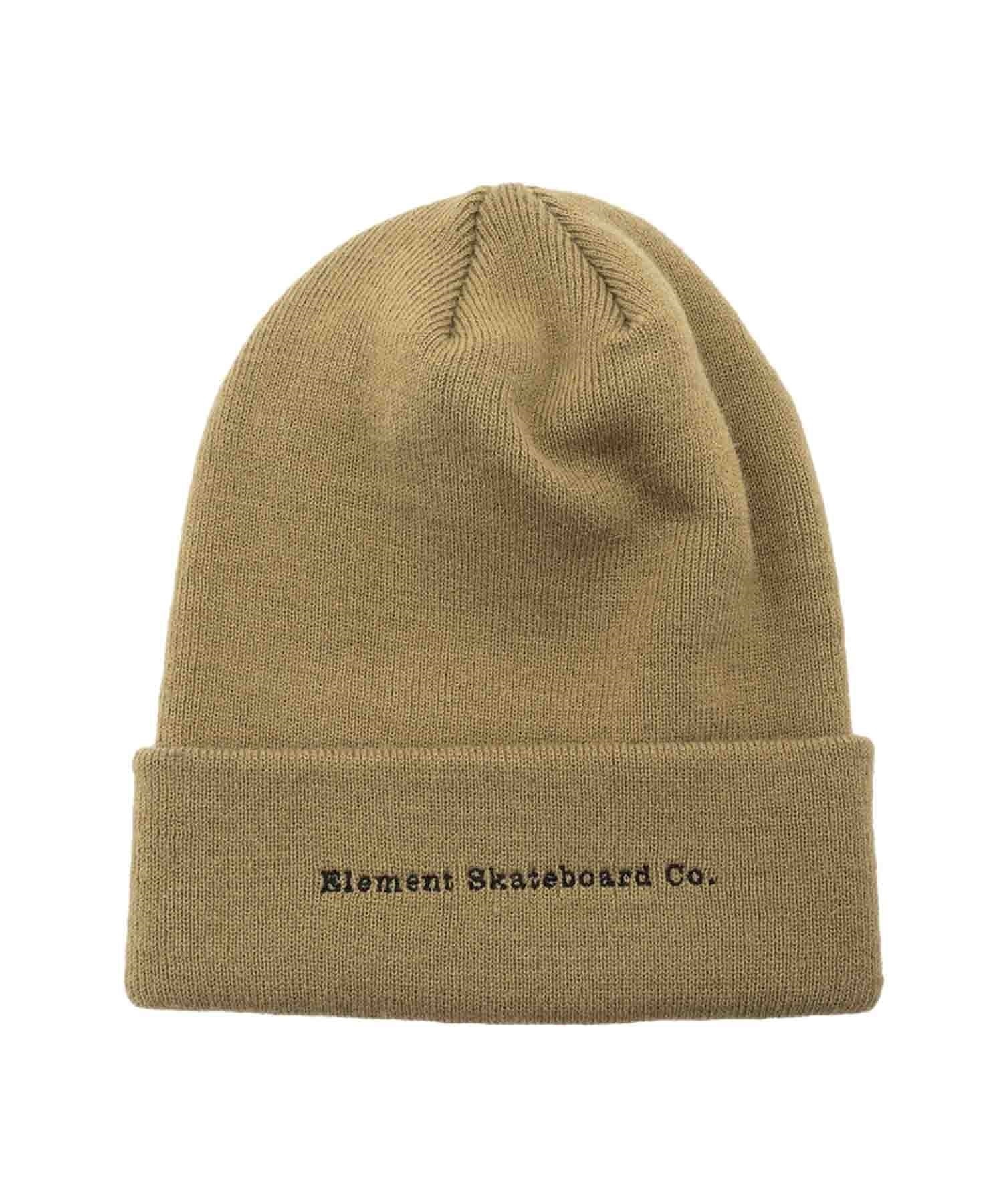 ELEMENT/エレメント ビーニー ニット帽 ダブル2WAY ROCK BEANIE BD022-953(FBK-FREE)