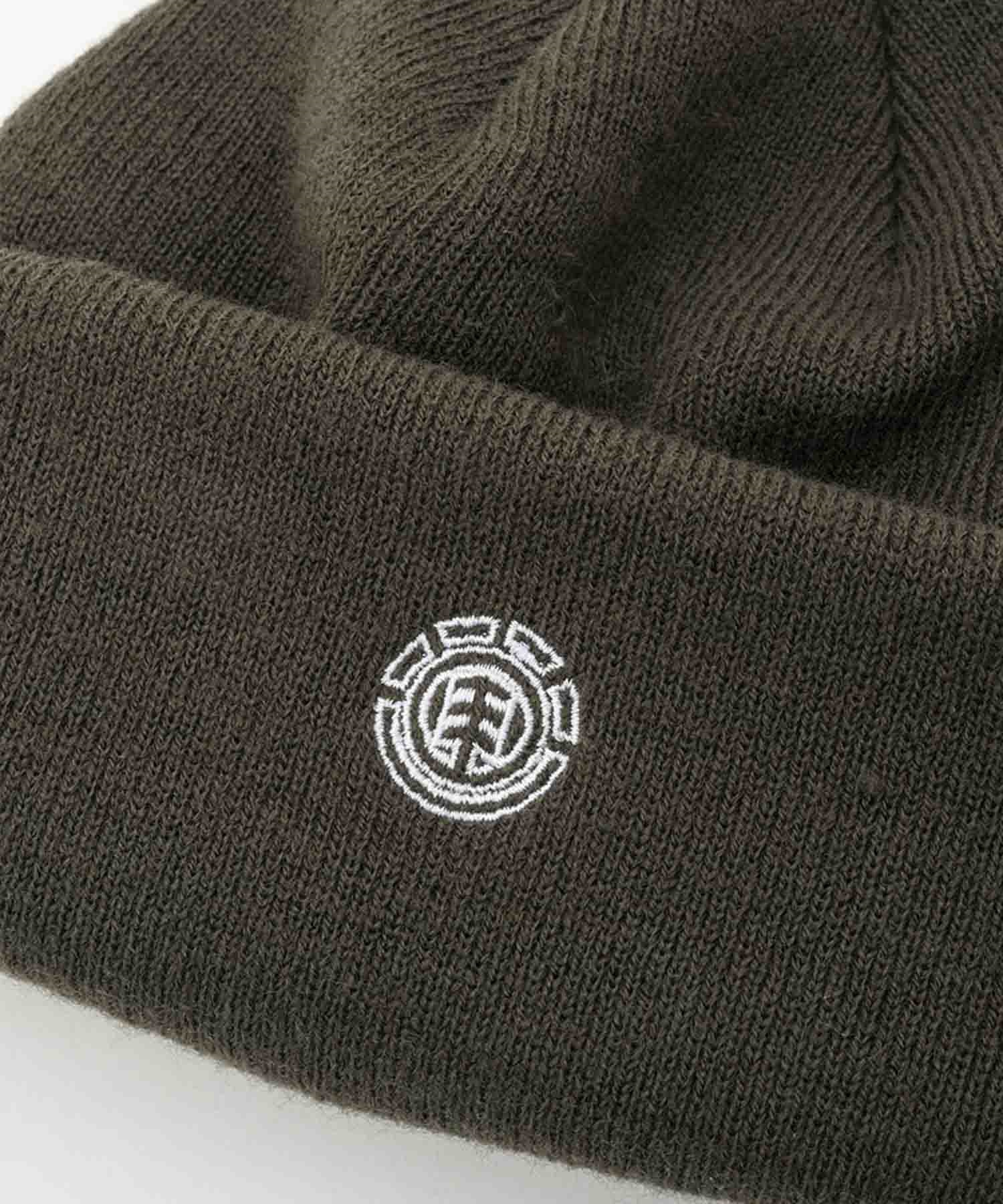 ELEMENT/エレメント ビーニー ニット帽 ダブル2WAY ROCK BEANIE BD022-953(BEG-FREE)