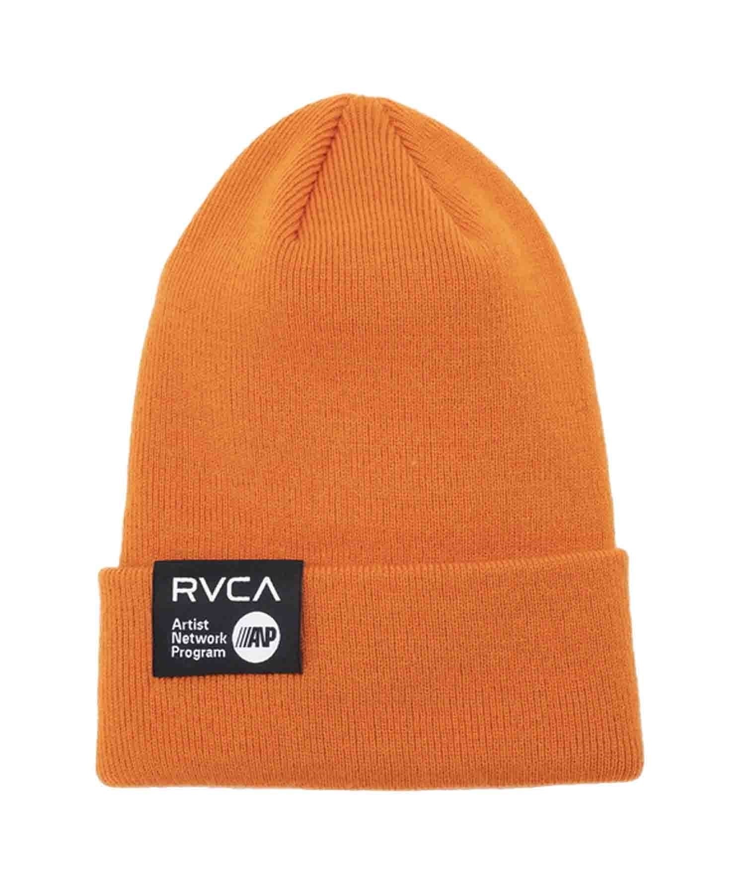 RVCA/ルーカ メンズ ビーニー ニット帽 ダブル DOUBLE FACE BEANIE BD042-965(BLK-FREE)