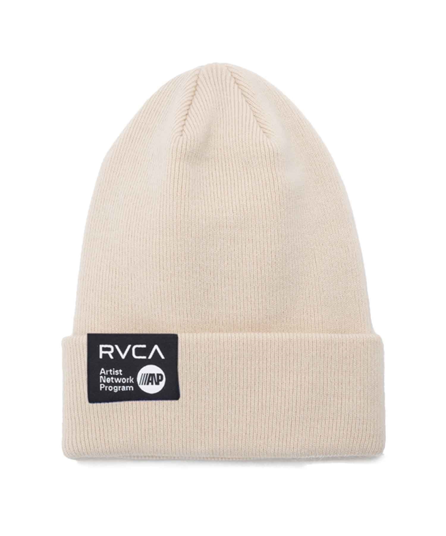 RVCA/ルーカ メンズ ビーニー ニット帽 ダブル DOUBLE FACE BEANIE BD042-965(BLK-FREE)