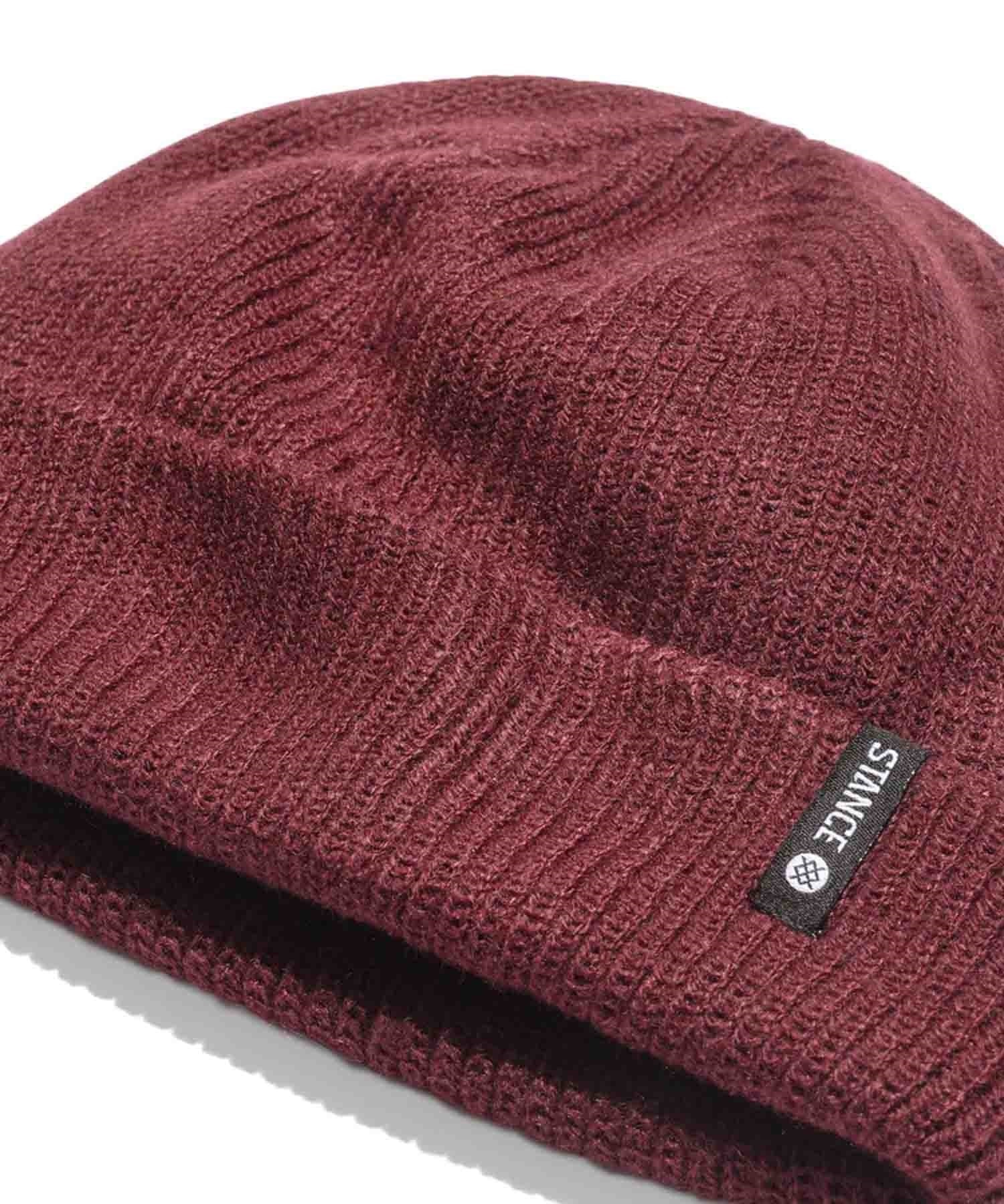 STANCE/スタンス ビーニー ニット帽 ダブル ICON 2 BEANIE A260C21STAMAU(MAUVE-FREE)