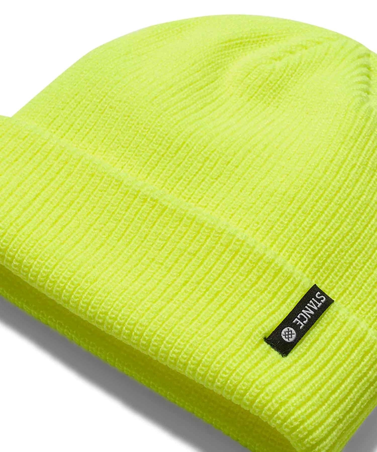 STANCE/スタンス ビーニー ニット帽 ダブル ICON 2 BEANIE A260C21STAYEL(YEL-FREE)