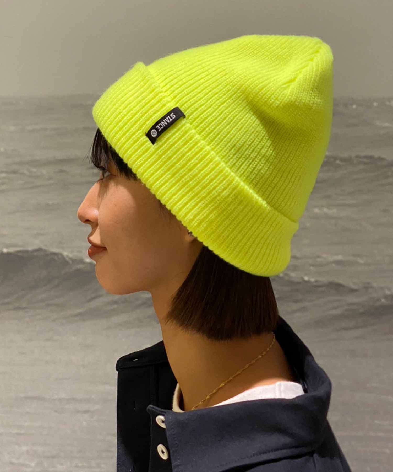 STANCE/スタンス ビーニー ニット帽 ダブル ICON 2 BEANIE A260C21STAYEL(YEL-FREE)